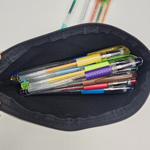 Canvas Toiletry/Makeup Bag, Feminine Pouch, Travel Bag - New - - Picture 5 of 9